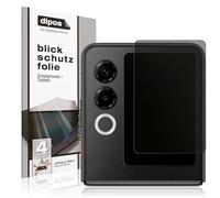dipos I Protección de la vista compatible con Nubia ZTE Flip 2 5G Außenseite Protector de Pantalla Privacy