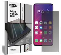 dipos I Protección de la Vista Compatible con OPPO Find X Protector de Pantalla Privacy