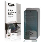 dipos I Protección de la vista compatible con Oppo Reno14 5G Protector de Pantalla Privacy