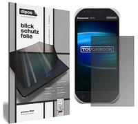 dipos I Protección de la Vista Compatible con Panasonic Toughbook FZ-T1 Protector de Pantalla Privacy