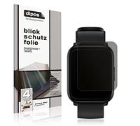 dipos I Protección de la Vista Compatible con Realme Watch S100 Protector de Pantalla Privacy