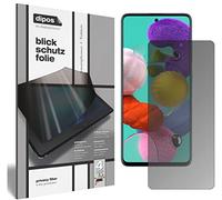 dipos I Protección de la vista compatible con Samsung Galaxy A51 5G Protector de Pantalla [dipos Privacy]