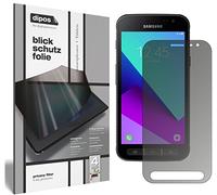 dipos I Protección de la Vista Compatible con Samsung Galaxy Xcover 4 Protector de Pantalla Privacy