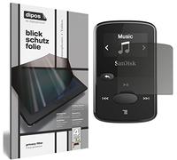 dipos I Protección de la Vista Compatible con SanDisk Clip Jam Protector de Pantalla Privacy