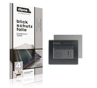 dipos I Protección de la vista compatible con Siemens Simatic HMI MTP400 Protector de Pantalla Privacy
