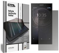 dipos I Protección de la Vista Compatible con Sony Xperia L2 Protector de Pantalla Privacy