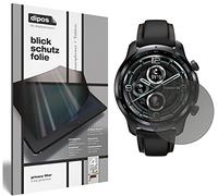 dipos I Protección de la Vista Compatible con TicWatch Pro 3 GPS Protector de Pantalla Privacy