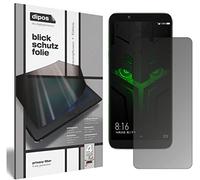 dipos I Protección de la Vista Compatible con Xiaomi Black Shark Helo Protector de Pantalla Privacy