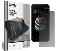 dipos I Protección de la Vista Compatible con Xiaomi Mi 5X Protector de Pantalla Privacy