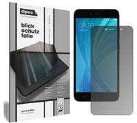 dipos I Protección de la Vista Compatible con Xiaomi Note 5A Prime Protector de Pantalla Privacy