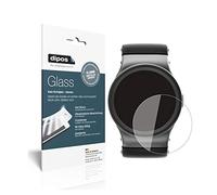 dipos I Protector de Pantalla Compatible con 39 mm diámetro Reloj Vidrio Flexible Cristal Proteccion 9H
