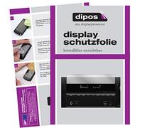 dipos I Protector de Pantalla Compatible con Denon AVR-X3600H pelicula Protectora Claro