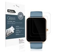 dipos I Protector de Pantalla Compatible con Huakua G50 Smartwatch Vidrio Flexible Cristal Proteccion 9H