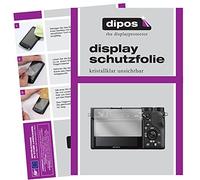 dipos I Protector de Pantalla Compatible con Sony Alpha 6500 pelicula Protectora Claro