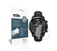 dipos I Protector de Pantalla Compatible con TicWatch Pro 3 GPS Vidrio Flexible Cristal Proteccion 9H