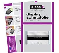dipos I Protector de Pantalla Compatible con Vincent SV-238 MK pelicula Protectora Claro