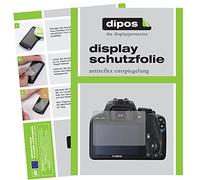 dipos I Protector de Pantalla Mate Compatible con Canon EOS 250D pelicula Protectora