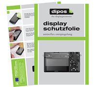 dipos I Protector de Pantalla Mate Compatible con Sony Alpha 6600 pelicula Protectora