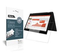 dipos I Protector de pantalla transparente compatible con Lenovo Yoga X390 de 13,3 pulgadas, protector de pantalla 9H
