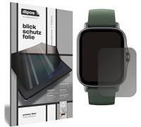 dipos Protector de Pantalla Antiespía para Amazfit GTS 2e | Película protectora mate, filtro de privacidad 4 vías, ajuste perfecto, antiarañazos, sin burbujas, autoadhesivo