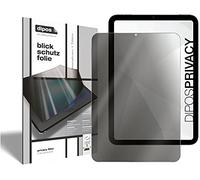 dipos Protector de Pantalla Antiespía para Apple iPad mini 6 | Película protectora mate, filtro de privacidad 4 vías, ajuste perfecto, antiarañazos, sin burbujas, autoadhesivo