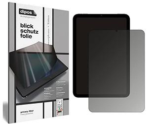 dipos Protector de Pantalla Antiespía para Apple iPad mini 6 | Película protectora mate, filtro de privacidad 4 vías, ajuste perfecto, antiarañazos, sin burbujas, autoadhesivo