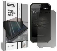 dipos Protector de Pantalla Antiespía para Blackview BV4000 Pro | Película protectora mate, filtro de privacidad 4 vías, ajuste perfecto, antiarañazos, sin burbujas, autoadhesivo