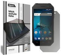 dipos Protector de Pantalla Antiespía para BQ Mobile 4077 Shark Mini | Película protectora mate, filtro de privacidad 4 vías, ajuste perfecto, antiarañazos, sin burbujas, autoadhesivo