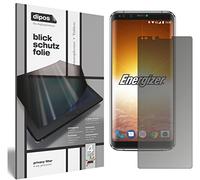 dipos Protector de Pantalla Antiespía para Energizer Powermax P600S | Película protectora mate, filtro de privacidad 4 vías, ajuste perfecto, antiarañazos, sin burbujas, autoadhesivo