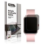 dipos Protector de Pantalla Antiespía para Fireboltt Ninja Pro Max | Película protectora mate, filtro de privacidad 4 vías, ajuste perfecto, antiarañazos, sin burbujas, autoadhesivo