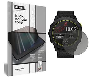 dipos Protector de Pantalla Antiespía para Garmin Enduro Smartwatch | Película protectora mate, filtro de privacidad 4 vías, ajuste perfecto, antiarañazos, sin burbujas, autoadhesivo