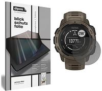 dipos Protector de Pantalla Antiespía para Garmin Instinct Tactical Edition | Película protectora mate, filtro de privacidad 4 vías, ajuste perfecto, antiarañazos, sin burbujas, autoadhesivo