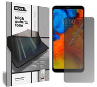 dipos Protector de Pantalla Antiespía para LG Q Stylus Plus | Película protectora mate, filtro de privacidad 4 vías, ajuste perfecto, antiarañazos, sin burbujas, autoadhesivo