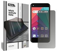 dipos Protector de Pantalla Antiespía para Micromax Bharat Go | Película protectora mate, filtro de privacidad 4 vías, ajuste perfecto, antiarañazos, sin burbujas, autoadhesivo
