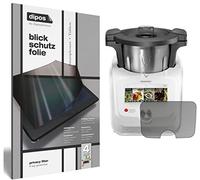 dipos I Protección de la Vista Compatible con Monsieur Cuisine Connect Protector de Pantalla Privacy