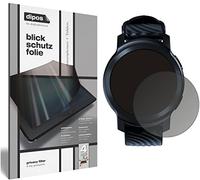 dipos Protector de Pantalla Antiespía para Motorola Moto Watch 100 | Película protectora mate, filtro de privacidad 4 vías, ajuste perfecto, antiarañazos, sin burbujas, autoadhesivo