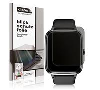 dipos Protector de Pantalla Antiespía para Noise ColorFit Pro 2 | Película protectora mate, filtro de privacidad 4 vías, ajuste perfecto, antiarañazos, sin burbujas, autoadhesivo