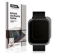 dipos Protector de Pantalla Antiespía para Noise ColorFit Ultra | Película protectora mate, filtro de privacidad 4 vías, ajuste perfecto, antiarañazos, sin burbujas, autoadhesivo