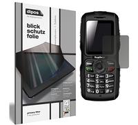 dipos Protector de Pantalla Antiespía para RugGear RG100 | Película protectora mate, filtro de privacidad 4 vías, ajuste perfecto, antiarañazos, sin burbujas, autoadhesivo