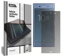 dipos Protector de Pantalla Antiespía para Sony Xperia XZ1 | Película protectora mate, filtro de privacidad 4 vías, ajuste perfecto, antiarañazos, sin burbujas, autoadhesivo