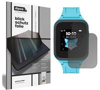 dipos I Protección de la Vista Compatible con TCL Movetime Family Watch MT40S Protector de Pantalla Privacy