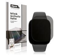 dipos Protector de Pantalla Antiespía para Xiaomi Redmi Watch 3 | Película protectora mate, filtro de privacidad 4 vías, ajuste perfecto, antiarañazos, sin burbujas, autoadhesivo