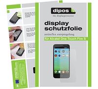 dipos Protector de Pantalla Compatible con Alcatel One Touch Fire S (2 Unidades) - Mate pelicula Protectora de Pantalla
