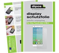 dipos Protector de Pantalla Compatible con Alcatel One Touch Idol 2 Mini (2 Unidades) - Mate pelicula Protectora de Pantalla