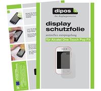 dipos Protector de Pantalla Compatible con Alcatel One Touch Pop Fit (2 Unidades) - Mate pelicula Protectora de Pantalla