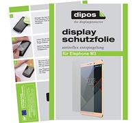 dipos - Protector de Pantalla Compatible con Elephone M3 (6 Unidades, antirreflectante), Mate