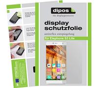 dipos - Protector de Pantalla Compatible con Elephone S3 Lite (6 Unidades, antirreflectante), Mate