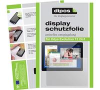 dipos - Protector de Pantalla Compatible con Odys Evolution 12 2 en 1 (2 Unidades, antirreflectante), Mate