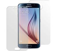 dipos Protector de Pantalla Compatible con Samsung Galaxy S6 (6 Unidades - 3 Compatible con la Parte Delantera y 3 Compatible con la Trasera) - Mate pelicula Protectora de Pantalla