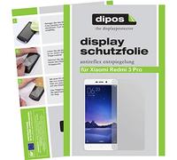 dipos - Protector de Pantalla Compatible con Xiaomi Redmi 3 Pro (6 Unidades, antirreflectante), Mate